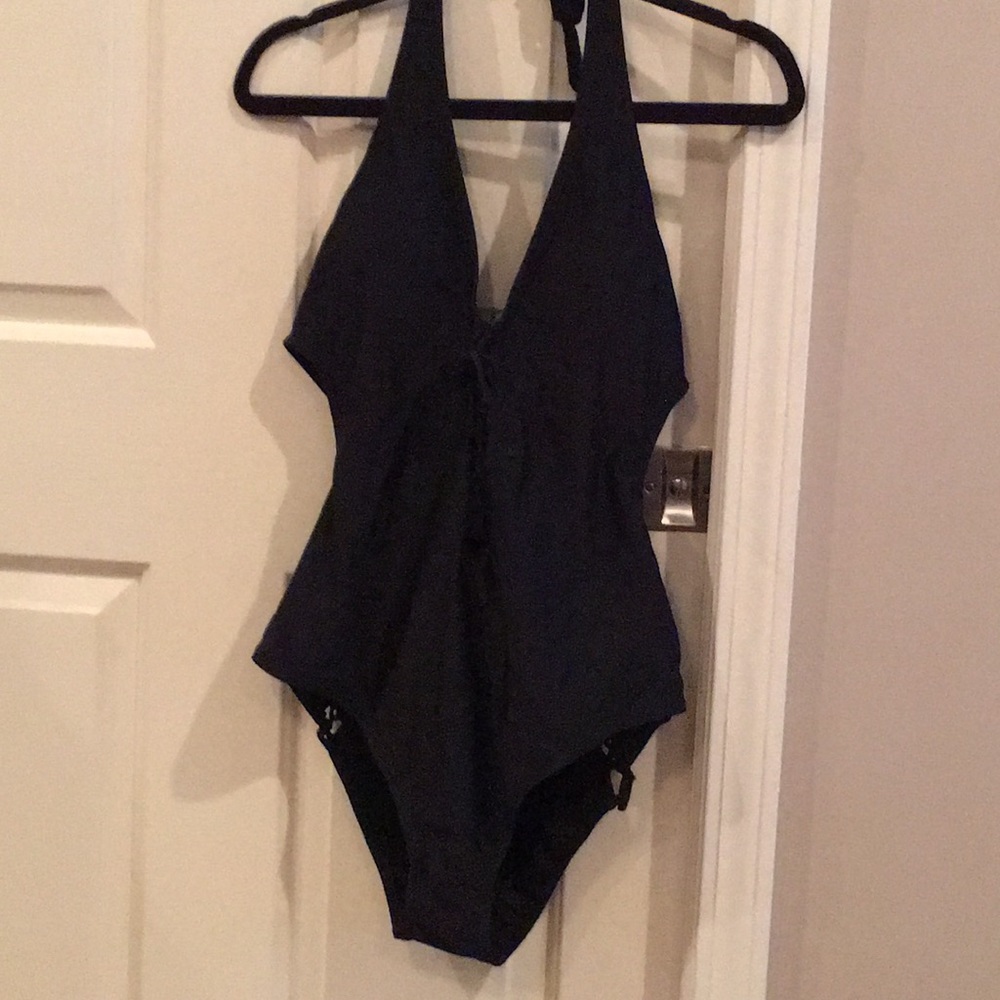 Brand new Black one piece swimsuit